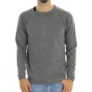 MAGLIA CONTRASTI GRIGIO